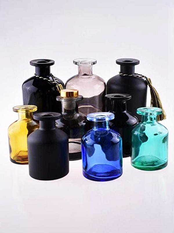Vacuum glass diffuser bottle